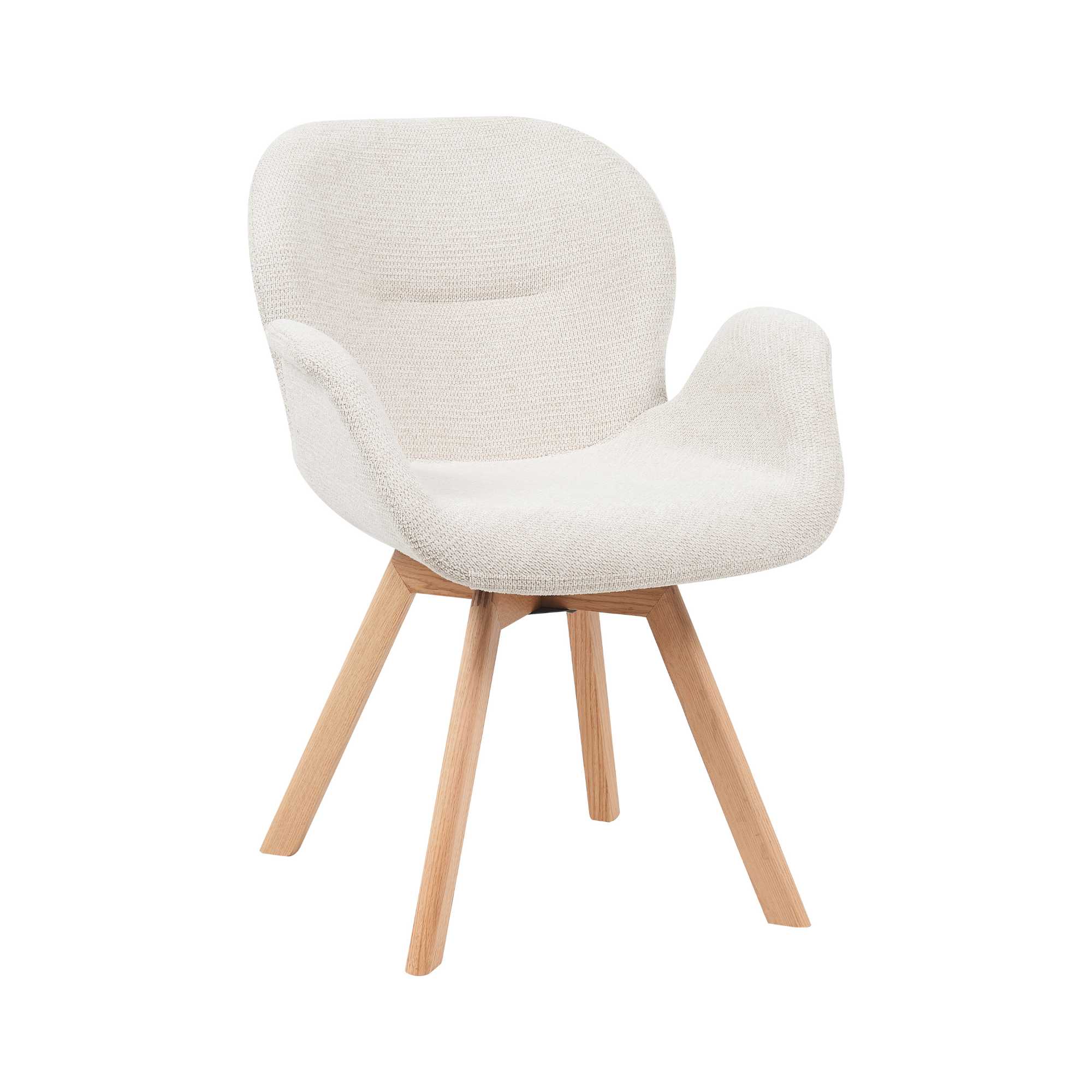 Draaibare eetkamerstoel Jesse Beige - Image 7