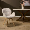 Draaibare eetkamerstoel Jesse Beige - Image 1