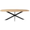 STF-2131_3 Deens ovale eettafel Ferris Naturel Eikenhout 280 cm - Image 4