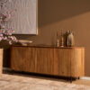 STF-1809_0 Dressoir Solana Naturel Mangohout 210 cm - Image 1