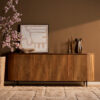 STF-1809_1 Dressoir Solana Naturel Mangohout 210 cm - Image 2