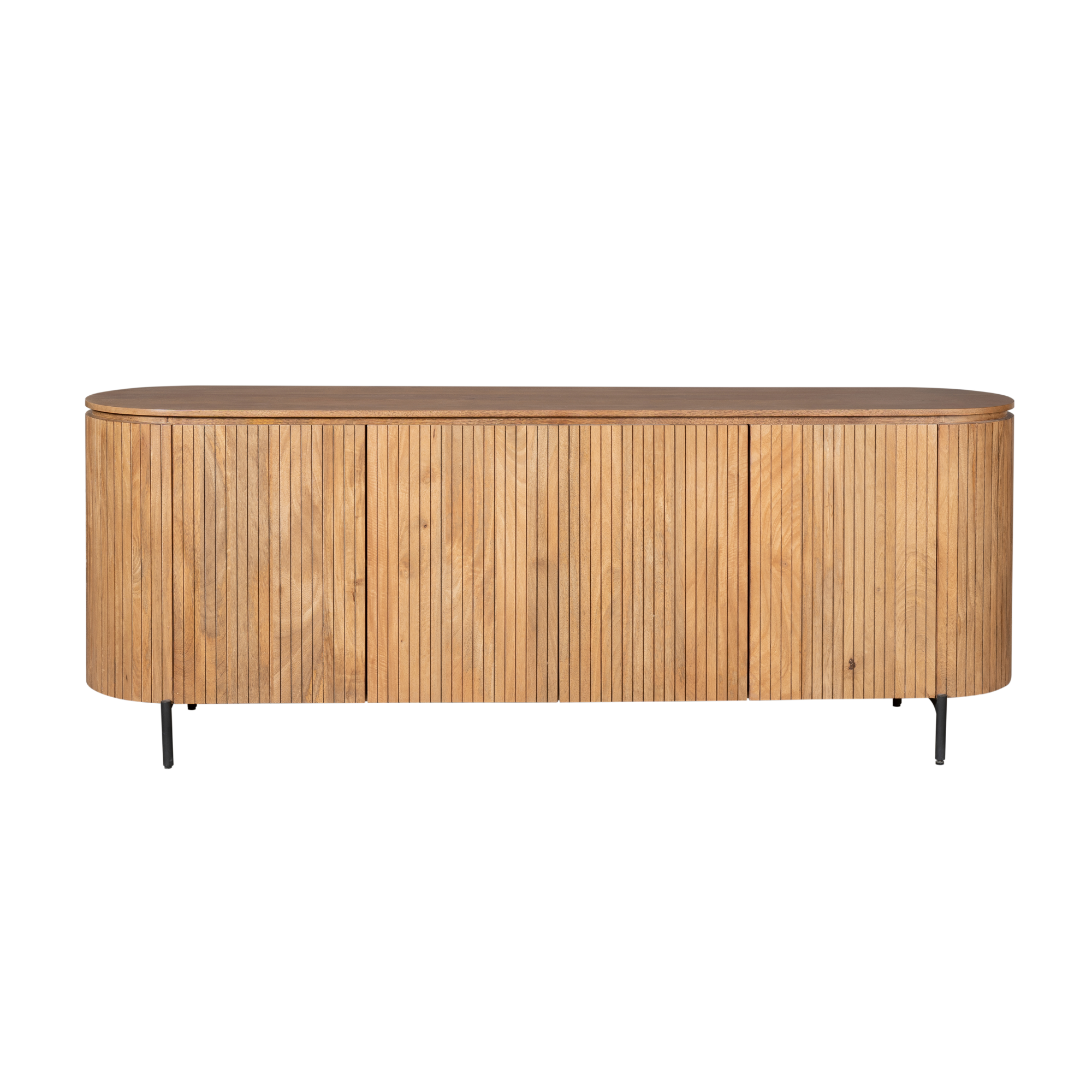 Dressoir Solana Naturel Mangohout 210 cm - Image 3