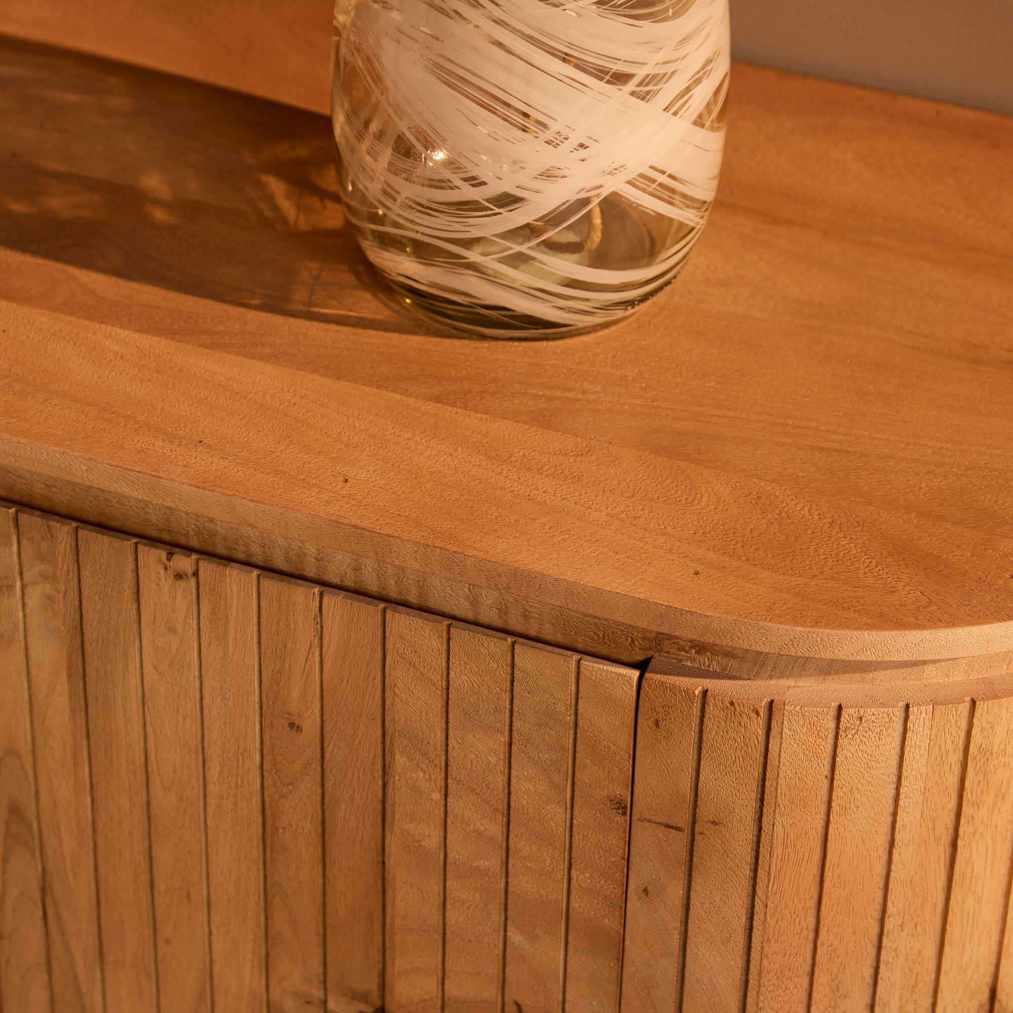 Tv meubel Solana Naturel Mangohout 165 cm - Image 2