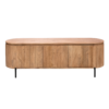 STF-1810_4 Tv meubel Solana Naturel Mangohout 165 cm - Image 5