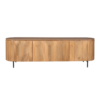 STF-1811_1 Tv meubel Solana Naturel Mangohout 210 cm - Image 2
