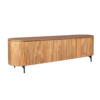 STF-1811_2 Tv meubel Solana Naturel Mangohout 210 cm - Image 3