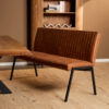 Eetkamerbank Tivoli Cognac 155 cm - Image 1