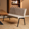 Eetkamerbank Tivoli Beige 155 cm - Image 1