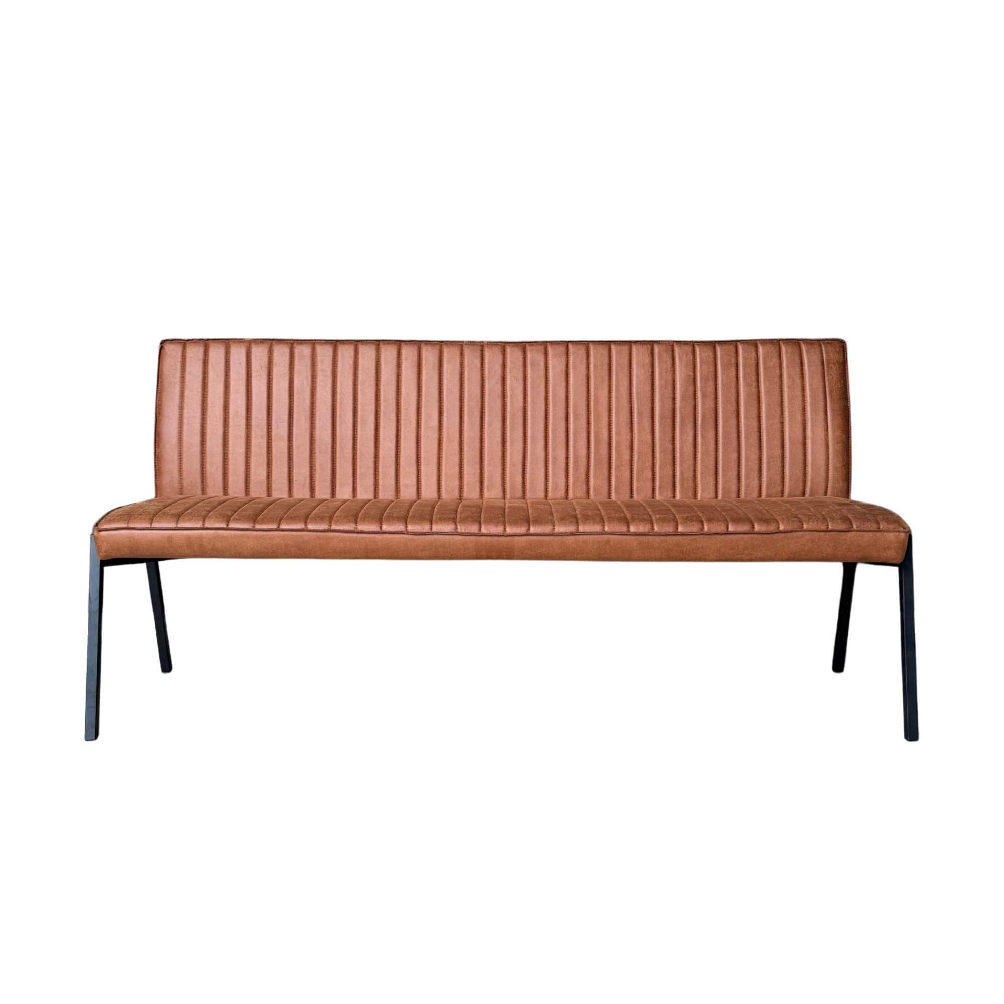 Eetkamerbank Tivoli Cognac 185 cm - Image 3