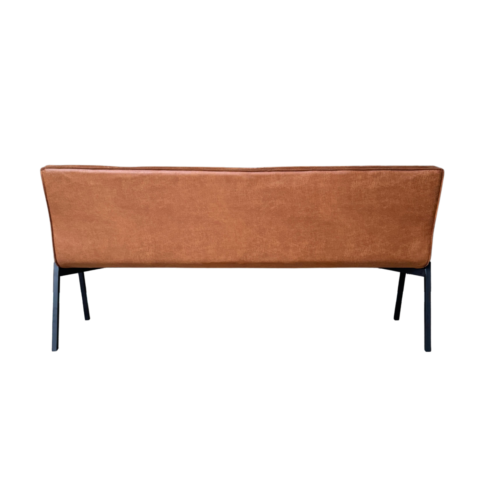 Eetkamerbank Tivoli Cognac 185 cm - Image 6