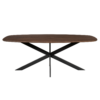 STF-2144_6 Deens ovale eettafel Ferris Bruin Eikenhout 280 cm - Image 7