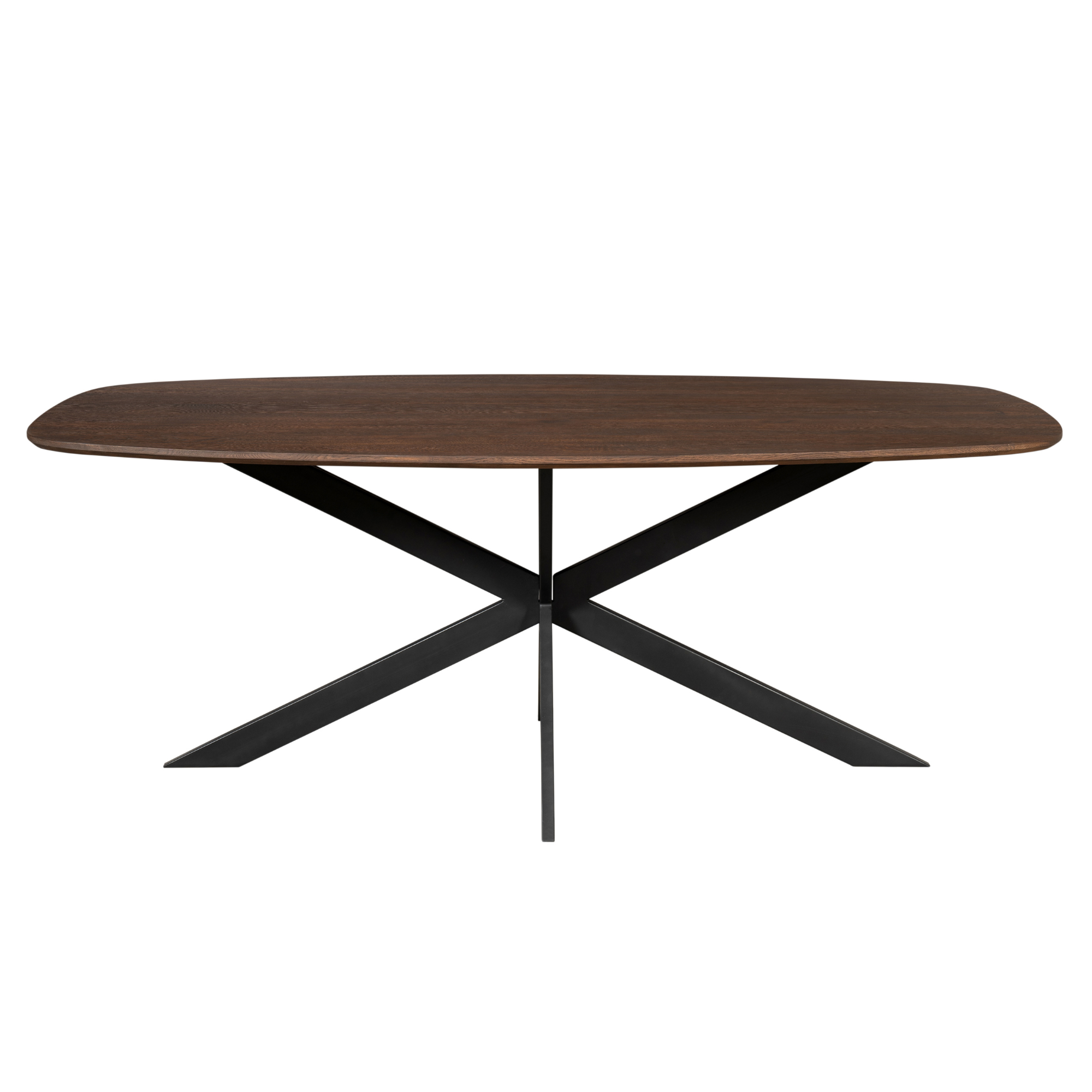 Deens ovale eettafel Ferris Bruin Eikenhout 280 cm - Image 7