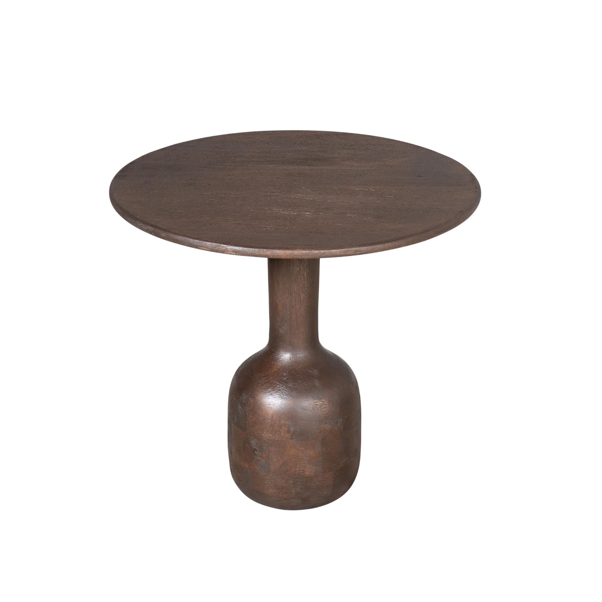 Bijzettafel Donna Bruin Mangohout - Image 3
