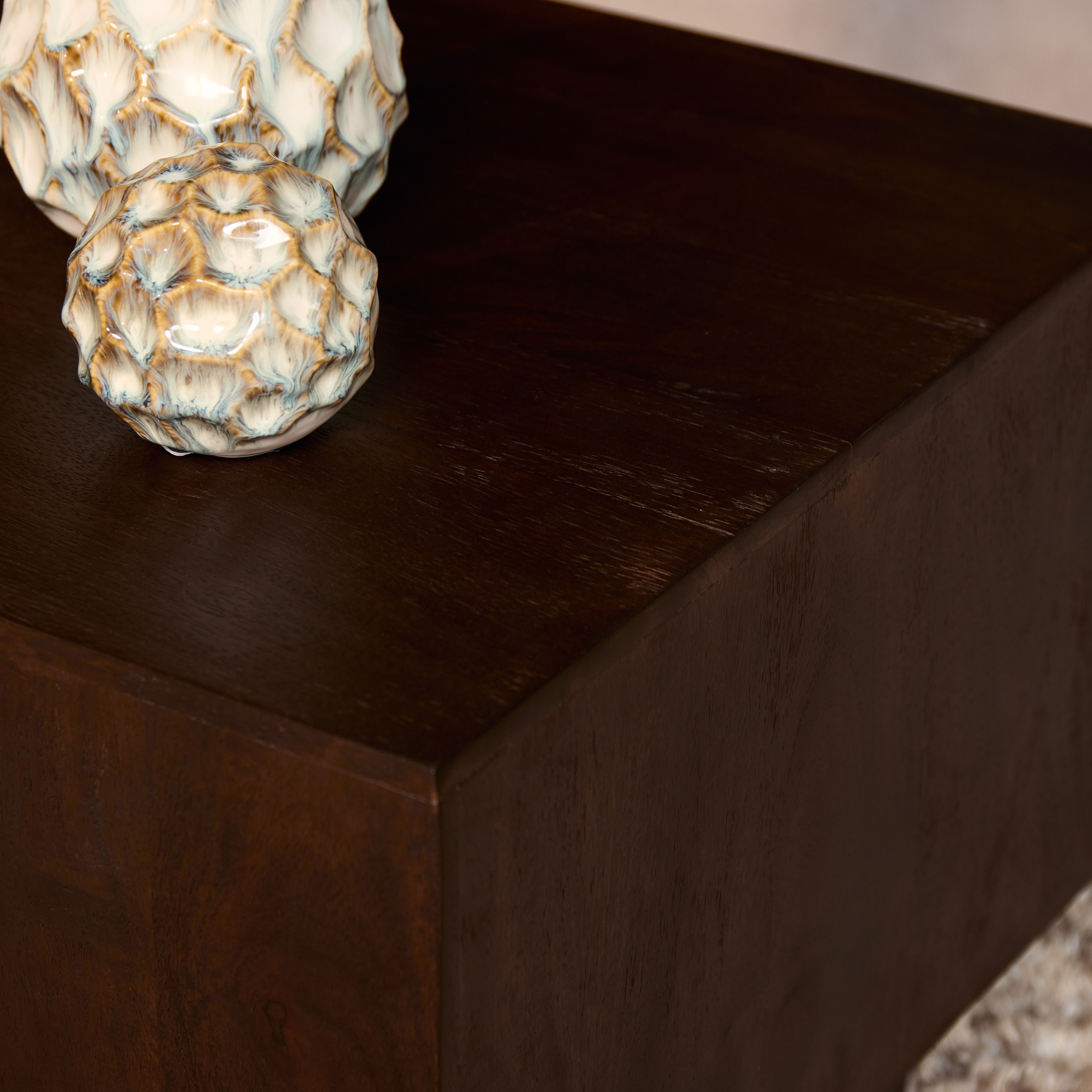 Salontafel Livia Bruin Mangohout 56 cm - Image 4