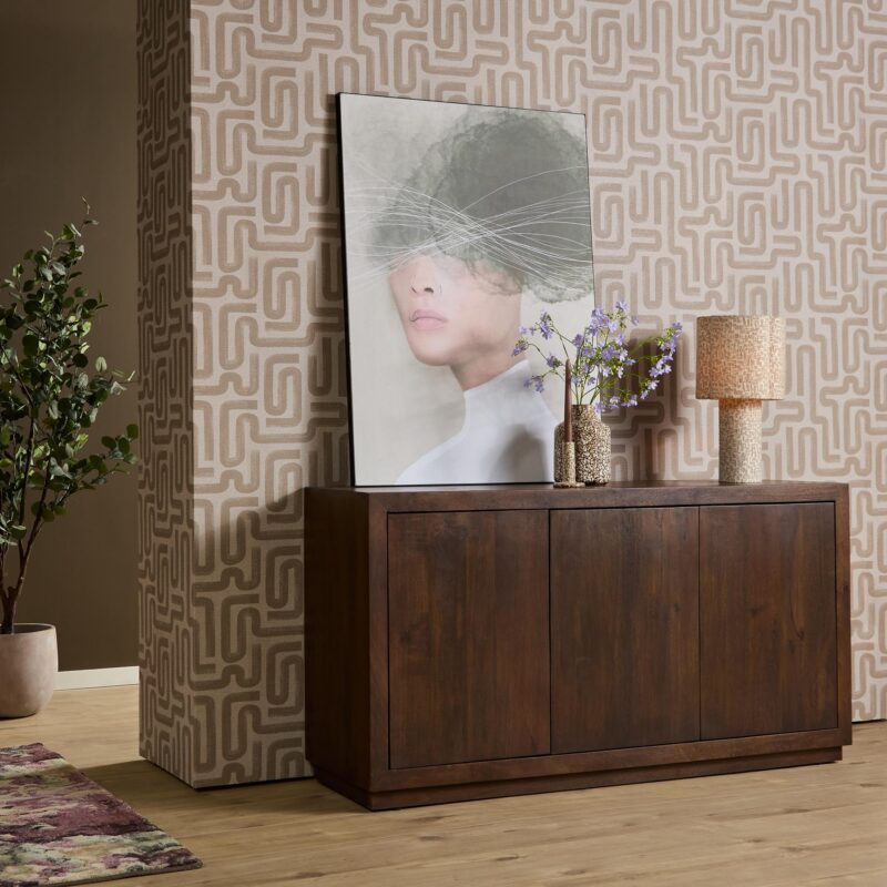 Dressoir Brussel Bruin Mangohout 150 cm - Image 2