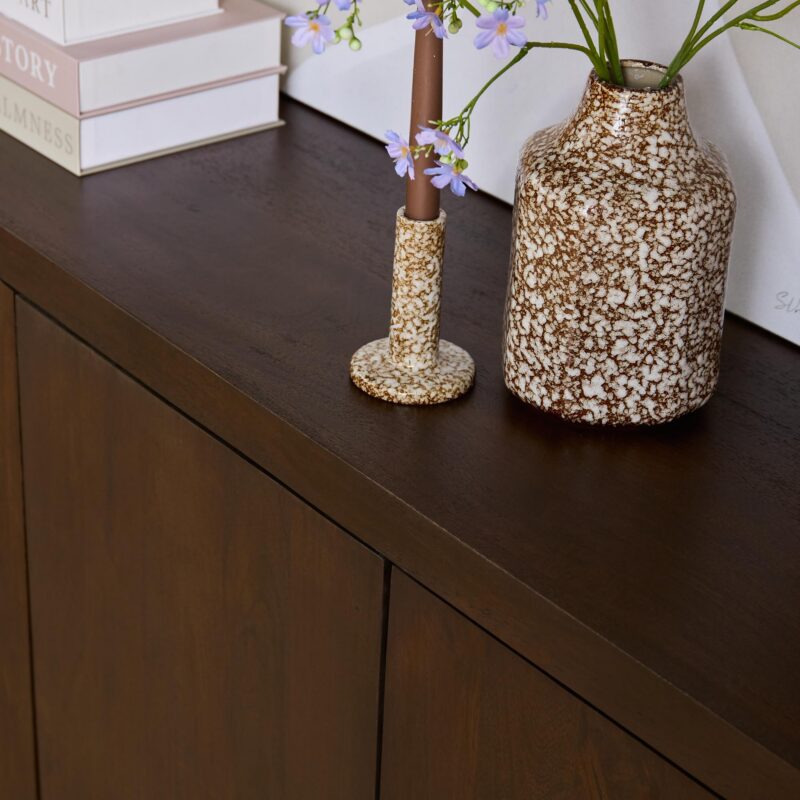 Dressoir Brussel Bruin Mangohout 200 cm - Image 3