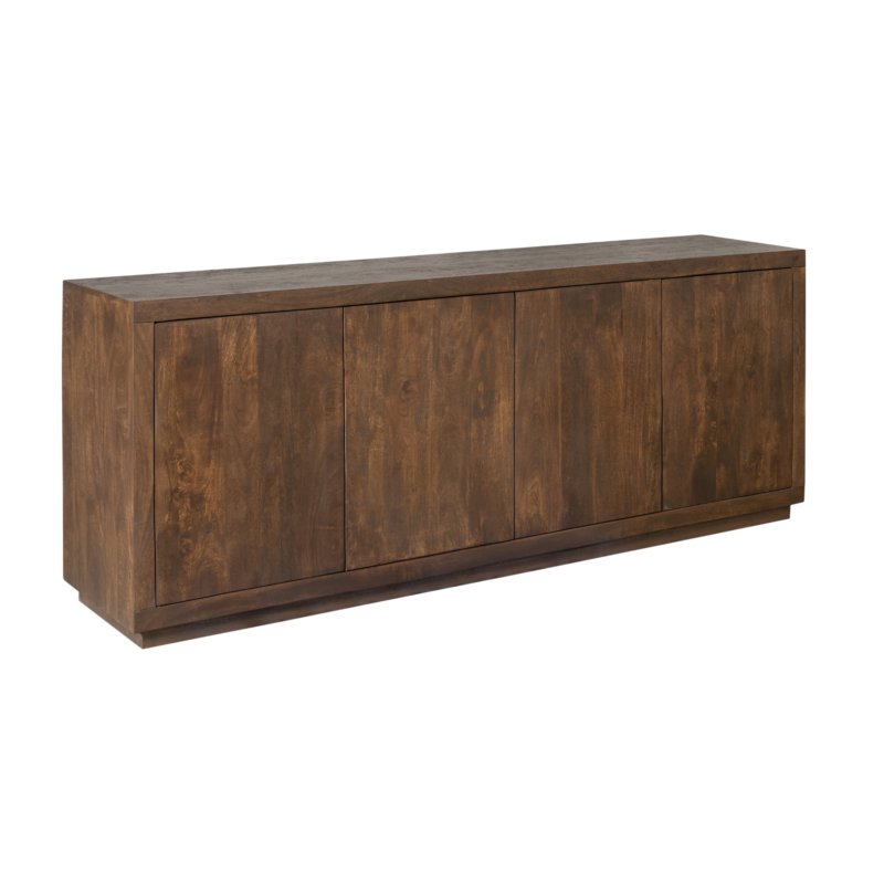 Dressoir Brussel Bruin Mangohout 200 cm - Image 4