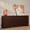 STF-5610_9 Dressoir Brussel Bruin Mangohout 200 cm - Image 10