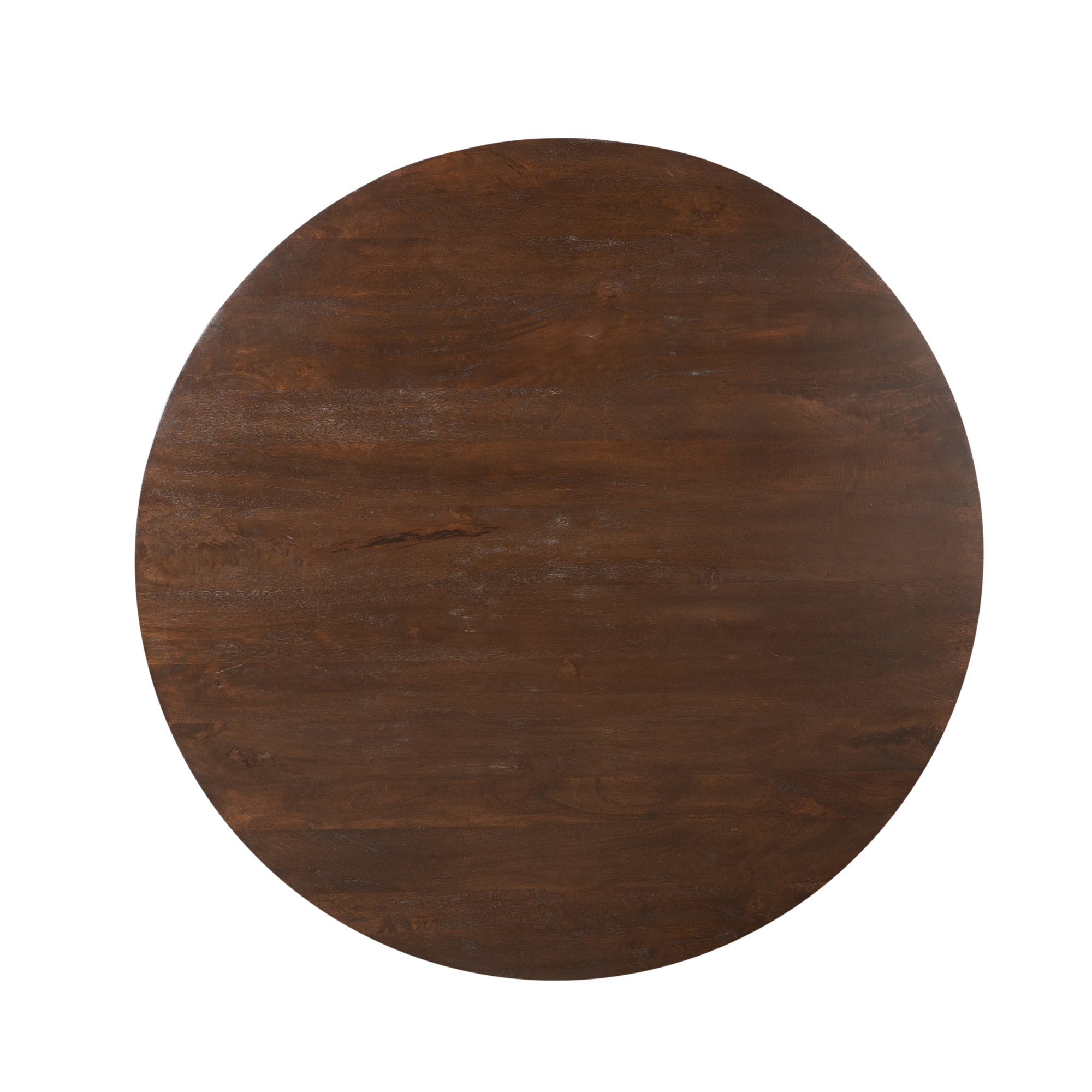 STF-6790_6 Ronde eettafel Madison Bruin Mangohout 130 cm - Image 7