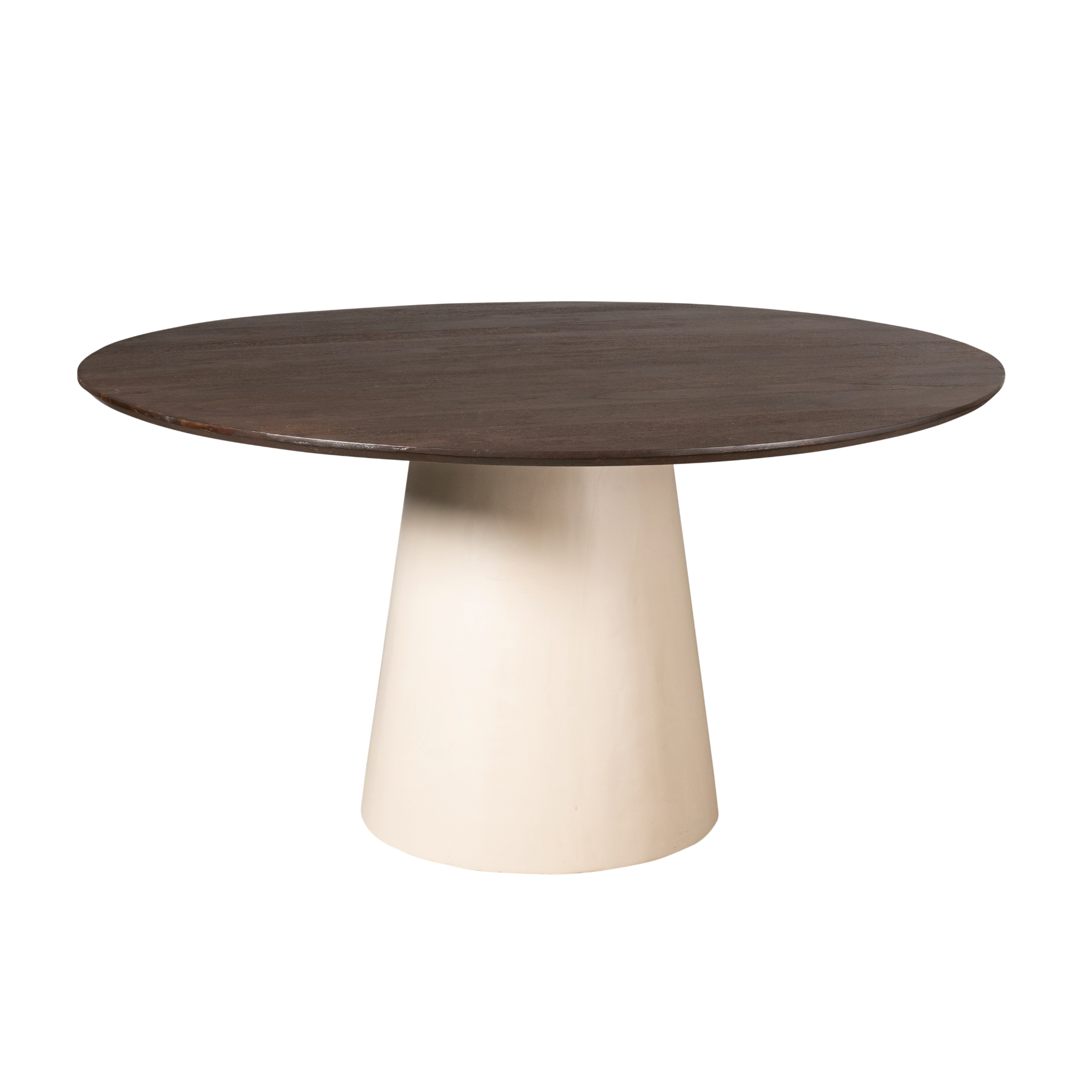 STF-6790_7 Ronde eettafel Madison Bruin Mangohout 130 cm - Image 8