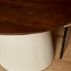 STF-6790_9 Ronde eettafel Madison Bruin Mangohout 130 cm - Image 10