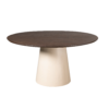 STF-6791_4 Ronde eettafel Madison Bruin Mangohout 150 cm - Image 5