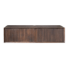 STF-7324_3 Zwevend tv meubel Madison Bruin Mangohout 120 cm - Image 4