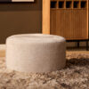 Ronde Hocker Naturel 60 cm | Cremona 02 - Image 1