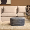 Ronde Hocker Antraciet 60 cm | Tilia 85 - Image 1