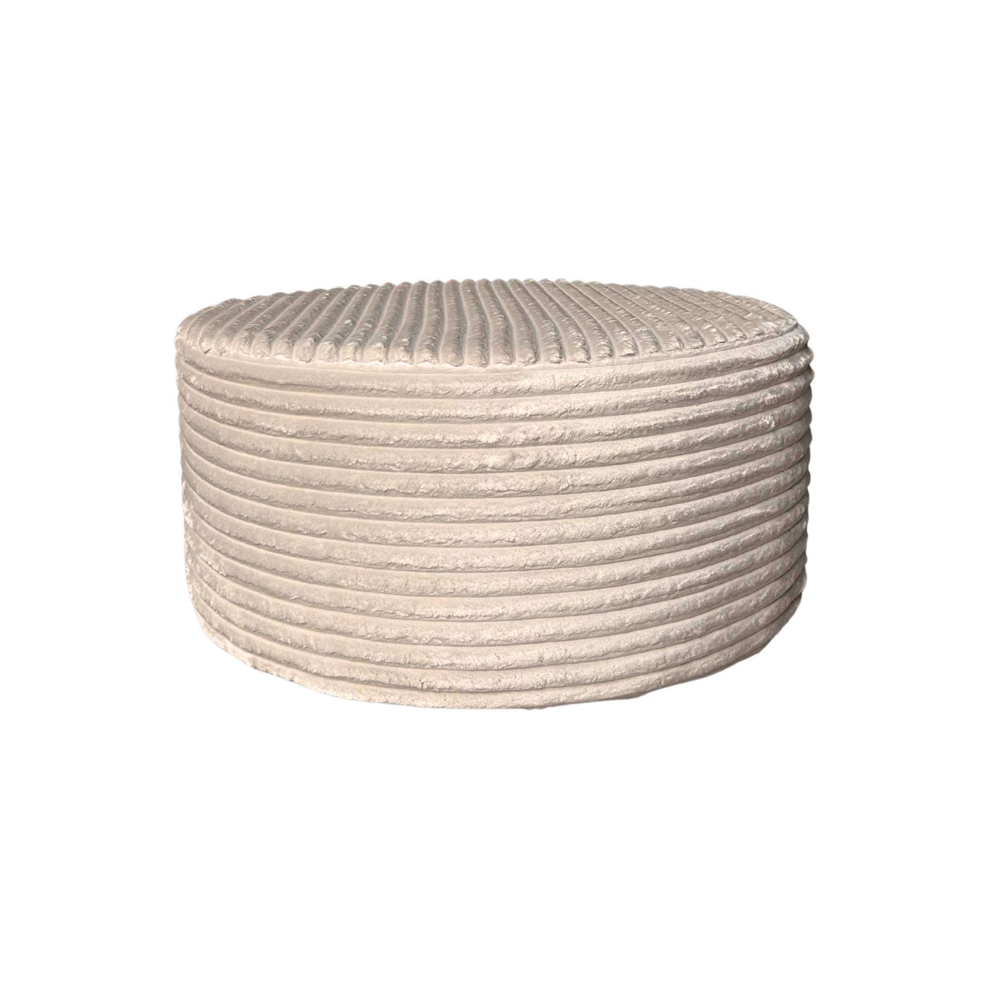 Ronde Hocker Beige 80 cm | Tilia 03 - Image 2