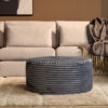 MYS-1111_0 Ronde Hocker Antraciet 80 | Tilia 85 - Image 1