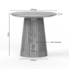 STF-2901_8 Salontafel Solana Taupe Mangohout 50 cm - Image 9
