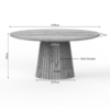STF-2902_12 Salontafel Solana Taupe Mangohout 80 cm - Image 13