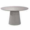 STF-2903_4 Ronde eettafel Solana Taupe Mangohout 130 cm - Image 5