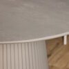 STF-2904_3 Ronde eettafel Solana Taupe Mangohout 150 cm - Image 4