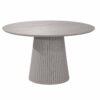 STF-2904_4 Ronde eettafel Solana Taupe Mangohout 150 cm - Image 5