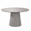 STF-2904_5 Ronde eettafel Solana Taupe Mangohout 150 cm - Image 6