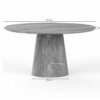 STF-2904_6 Ronde eettafel Solana Taupe Mangohout 150 cm - Image 7