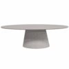 STF-2905_4 Ovale eettafel Solana Taupe Mangohout 210 cm - Image 5