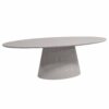 STF-2905_5 Ovale eettafel Solana Taupe Mangohout 210 cm - Image 6