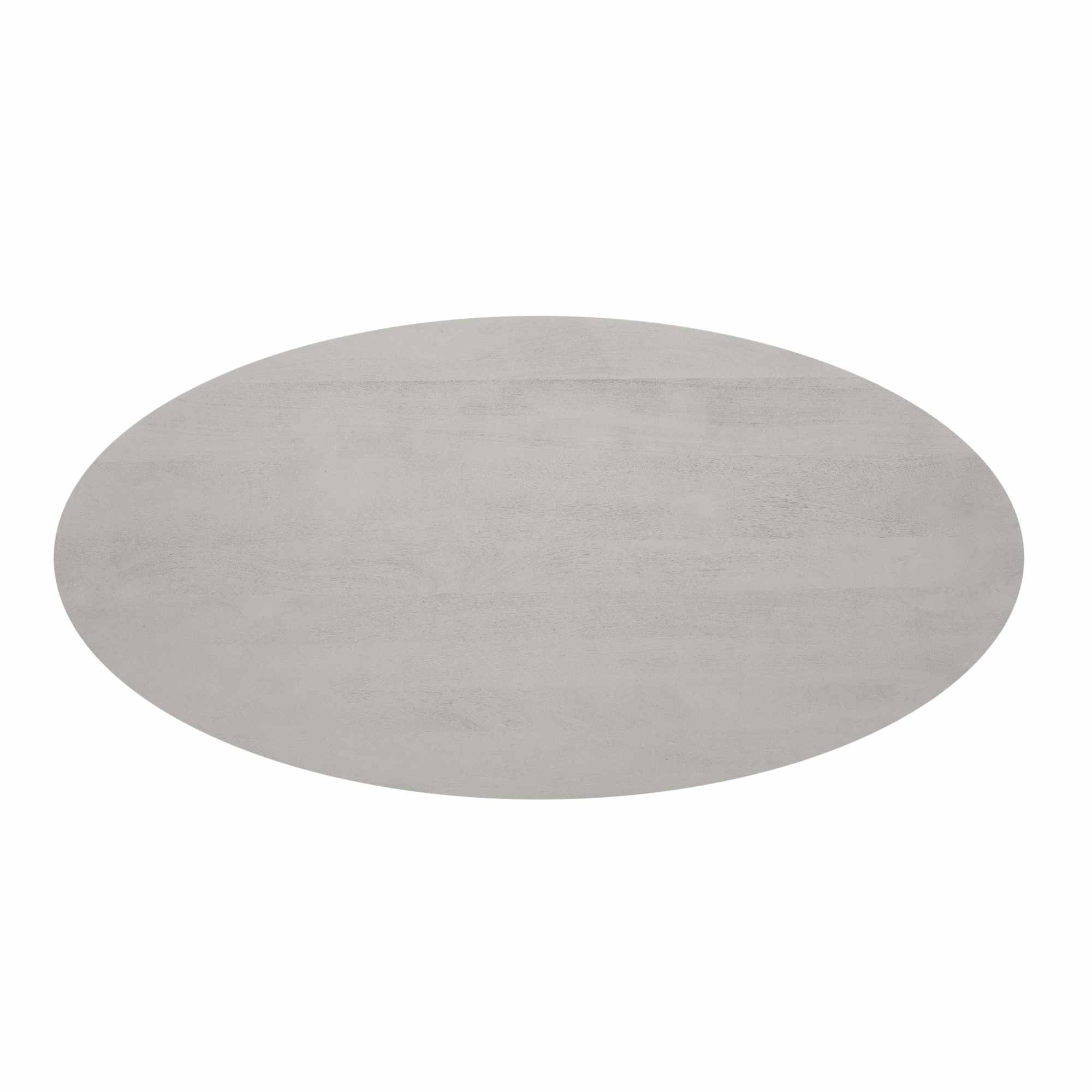 Ovale eettafel Solana Taupe Mangohout 210 cm - Image 7