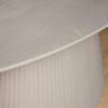 STF-2906_2 Ovale eettafel Solana Taupe Mangohout 240 cm - Image 3