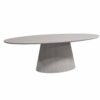 STF-2906_5 Ovale eettafel Solana Taupe Mangohout 240 cm - Image 6