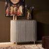 STF-2907_0 Kabinet kast Solana Taupe Mangohout 115 cm - Image 1