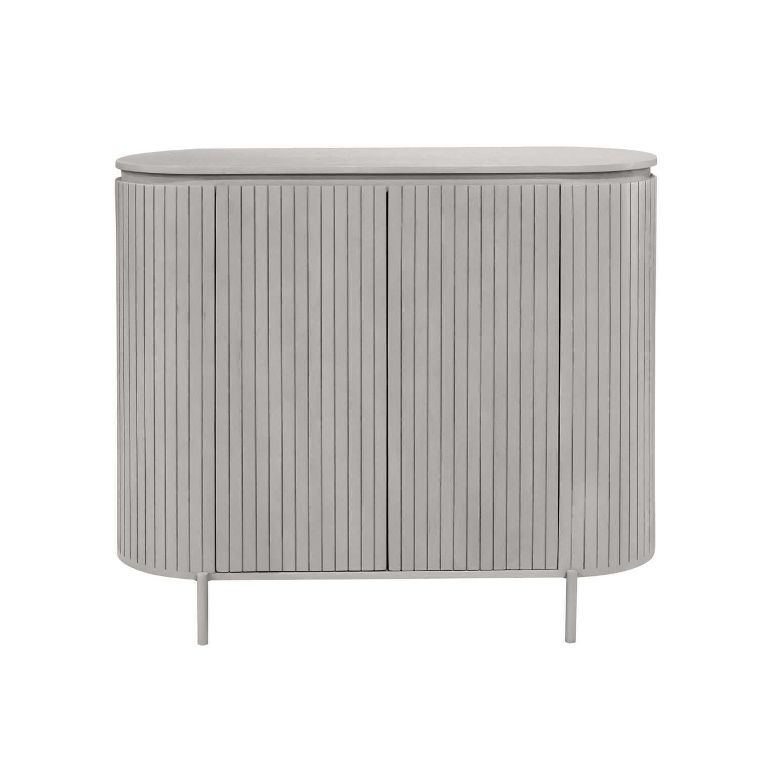 STF-2907_3 Kabinet kast Solana Taupe Mangohout 115 cm - Image 4