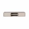 STF-1622_4 Zwevend tv meubel Ambiance Taupe Mangohout 160 cm - Image 5