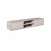 STF-1622_5 Zwevend tv meubel Ambiance Taupe Mangohout 160 cm - Image 6