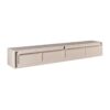 STF-1623_13 Zwevend tv meubel Ambiance Taupe Mangohout 200 cm - Image 14