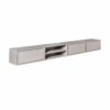 STF-1624_4 Zwevend tv meubel Ambiance Taupe Mangohout 240 cm - Image 5