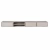 STF-1625_4 Zwevend tv meubel Ambiance Taupe Mangohout 280 cm - Image 5